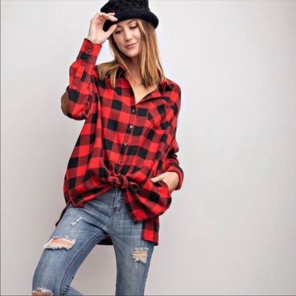 143rd Style Haus Tops - 🆕❗️LAST 1❗️143RD STYLE HAUS PLAID BUTTON DOWN TOP
